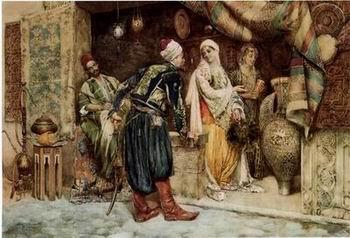 unknow artist Arab or Arabic people and life. Orientalism oil paintings 117 Norge oil painting art